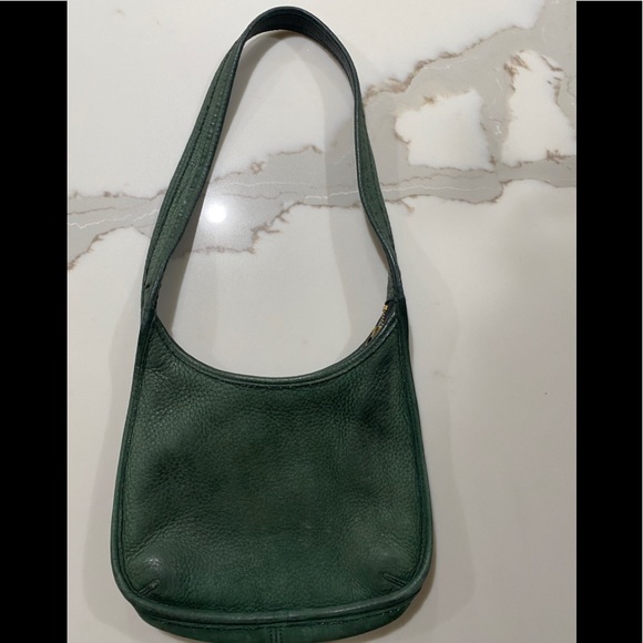 Coach Handbags - Coach Green Genuine Leather Handbag